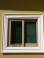 ventana color beige 
